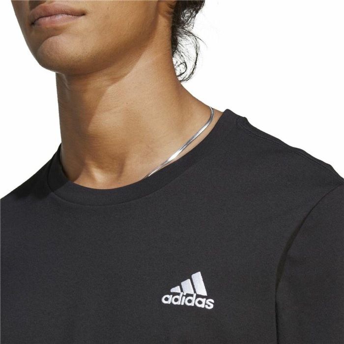 Camiseta de Manga Corta Hombre Adidas Training Negro 2