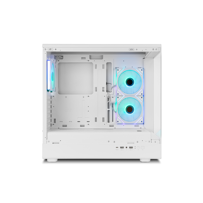 Nox Caja Hummer Signal | Semitorre Frameless Argb Blanco 6 Nox Caja Hummer Signal | Semitorre Frameless Argb Blanco 6