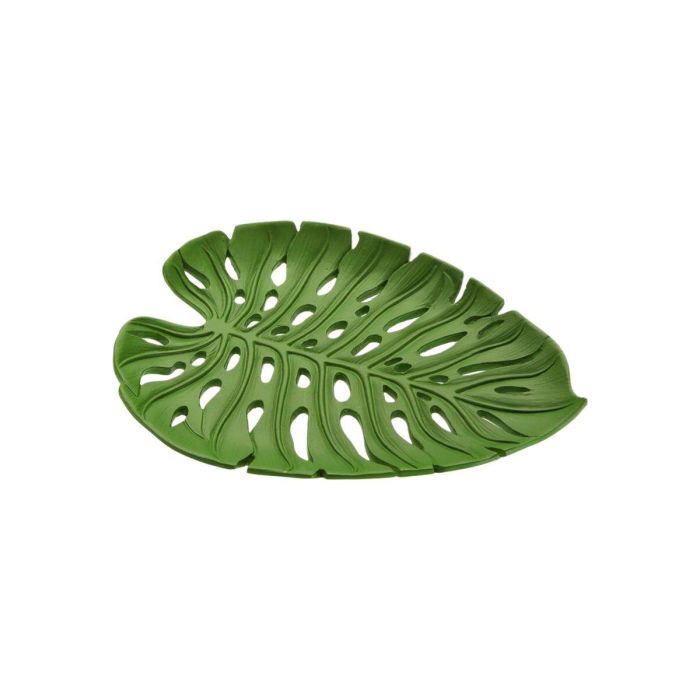 Centro de Mesa Hoja Verde Versa 2.3x19x23.5 cm - Resina (2 Unidades) 1 Centro de Mesa Hoja Verde Versa 2.3x19x23.5 cm - Resina (2 Unidades) 1