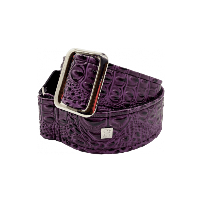 GETM Correa Guitarra Bajo Aussie Gator Passion Orchid Ajustable 165cm Polipiel Nailon Piel 1 GETM Correa Guitarra Bajo Aussie Gator Passion Orchid Ajustable 165cm Polipiel Nailon Piel 1