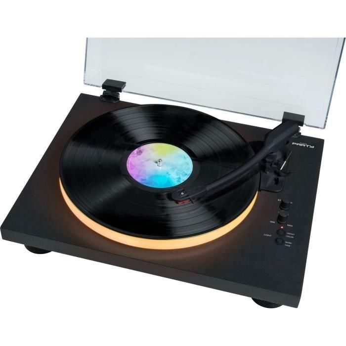 Tocadiscos - BIGBEN INTERACTIVE - Plato iluminado - Transmisión por correa - Bluetooth - Efectos de luz 2 Tocadiscos - BIGBEN INTERACTIVE - Plato iluminado - Transmisión por correa - Bluetooth - Efectos de luz 2