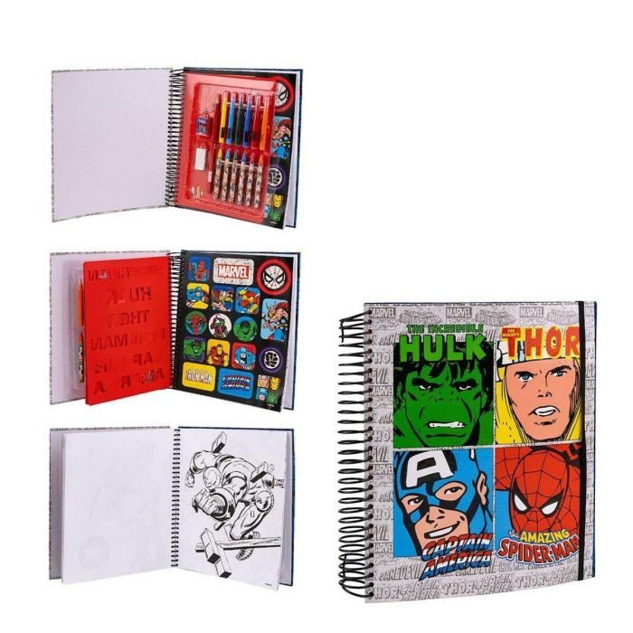 Album actividades coloreable marvel 1 Album actividades coloreable marvel 1