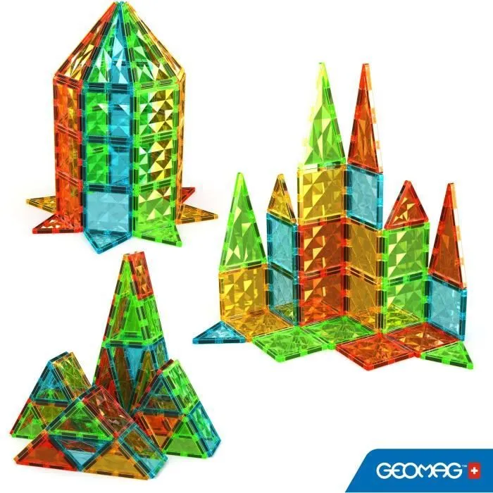 Geomag Fichas Gemas GEO7640122241030 Efecto Cristal 60 Piezas Juguete Educativo Bloques Construcción Magnéticos a partir de 3 años 2 Geomag Fichas Gemas GEO7640122241030 Efecto Cristal 60 Piezas Juguete Educativo Bloques Construcción Magnéticos a partir de 3 años 2