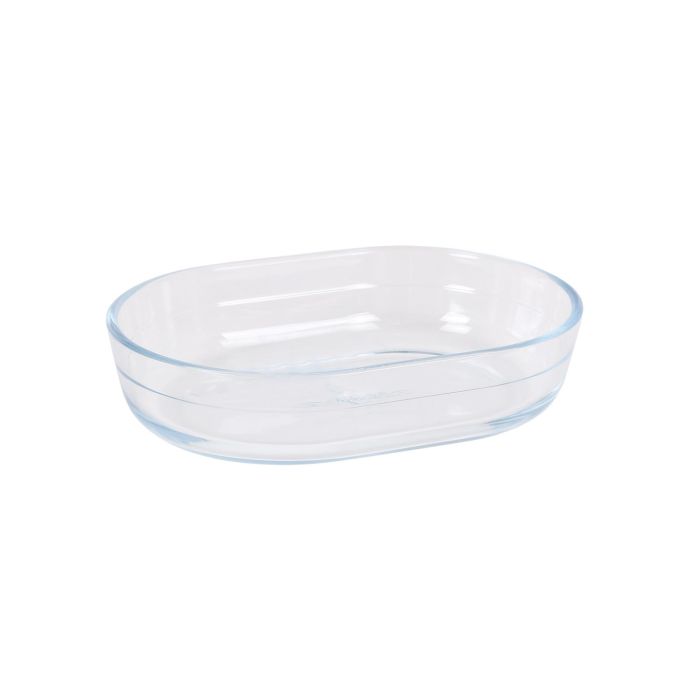 Fuente de vidrio oval Quttin 17x13 cm, 0.6L (6 Unidades) 3 Fuente de vidrio oval Quttin 17x13 cm, 0.6L (6 Unidades) 3