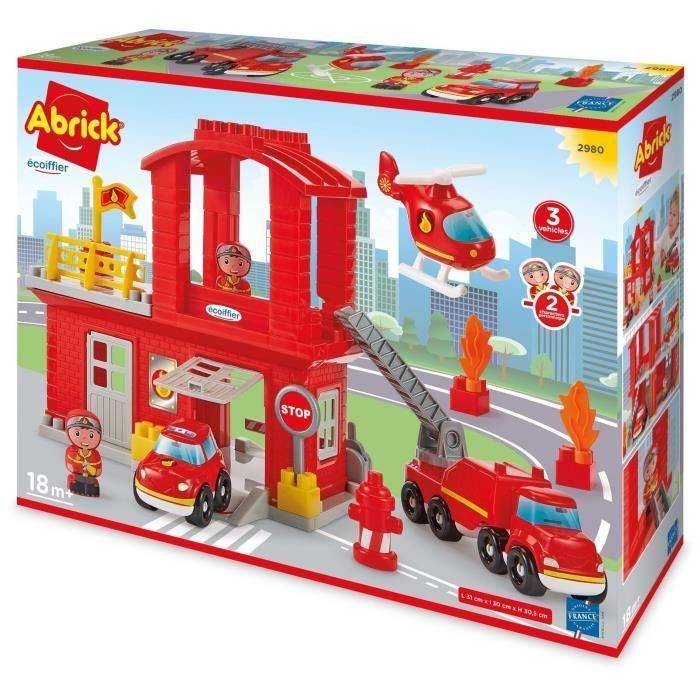 ECOIFFIER 2980 Abrick - Estación de bomberos - Bomberos en llamas 5 ECOIFFIER 2980 Abrick - Estación de bomberos - Bomberos en llamas 5