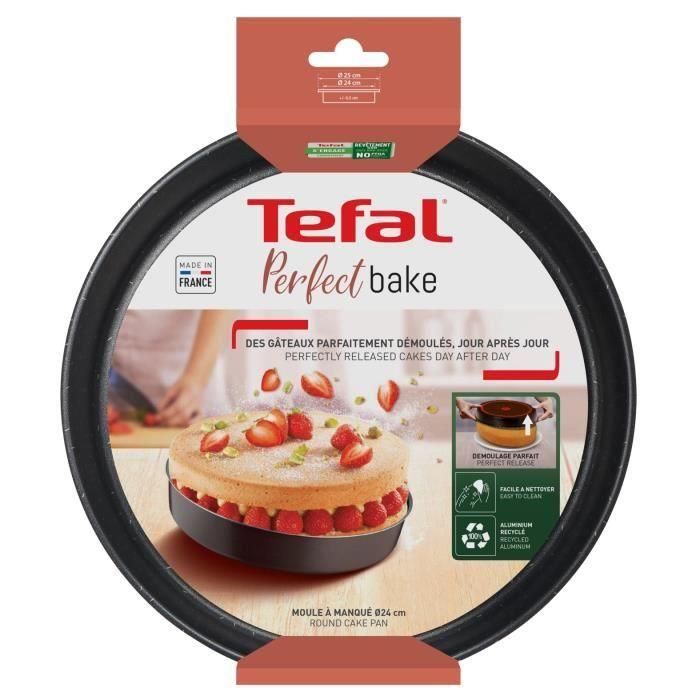 ÉXITO TEFAL Pastel redondo J1609602 24 cm marrón 5