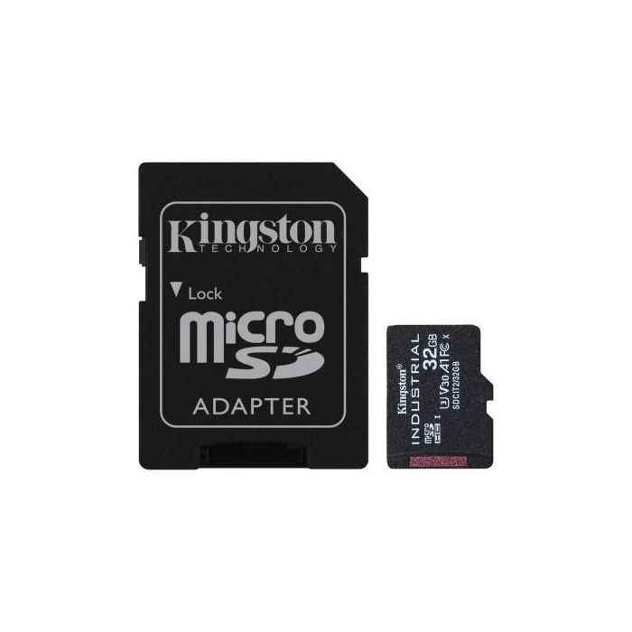 Kingston Technology Industrial 32 GB MiniSDHC UHS-I Clase 10 Kingston Technology Industrial 32 GB MiniSDHC UHS-I Clase 10