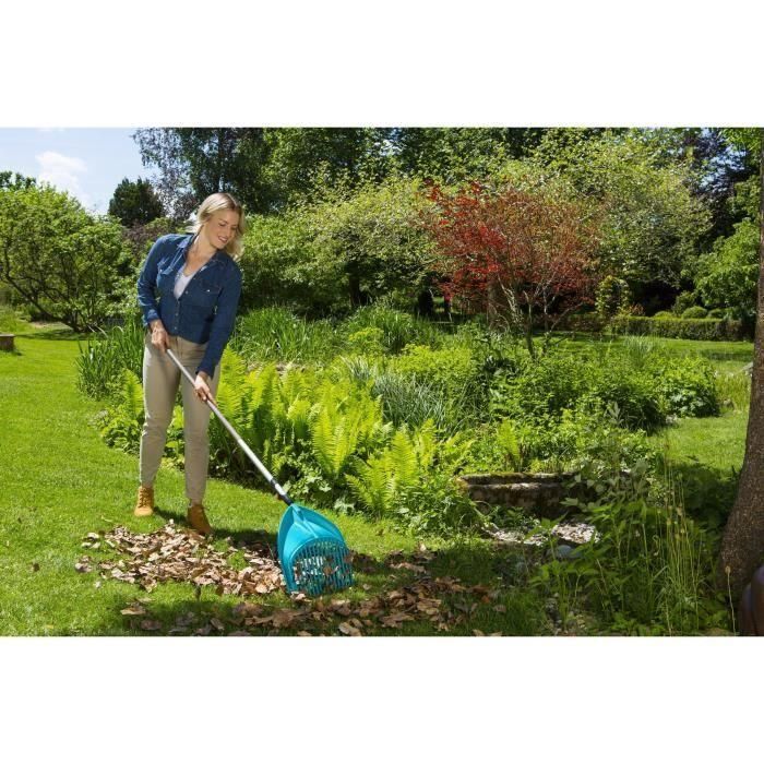 Rastrillo de pala 3 en 1 Combisystem GARDENA - Negro y azul 4 Rastrillo de pala 3 en 1 Combisystem GARDENA - Negro y azul 4