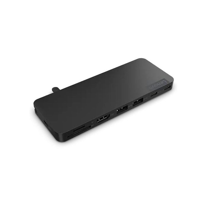 Lenovo USB-C Slim Travel Dock - Adaptador Portátil con Expansión de Puertos, Soporte para Pantallas de Alta Resolución y Carga Óptima 5 Lenovo USB-C Slim Travel Dock - Adaptador Portátil con Expansión de Puertos, Soporte para Pantallas de Alta Resolución y Carga Óptima 5