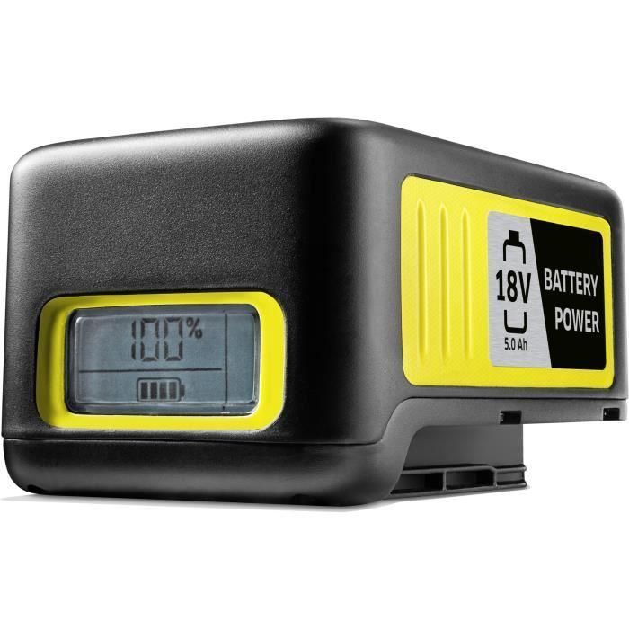 Batería KARCHER Power 18V / 5 Ah - Pantalla LCD - empuñaduras antideslizantes 1 Batería KARCHER Power 18V / 5 Ah - Pantalla LCD - empuñaduras antideslizantes 1