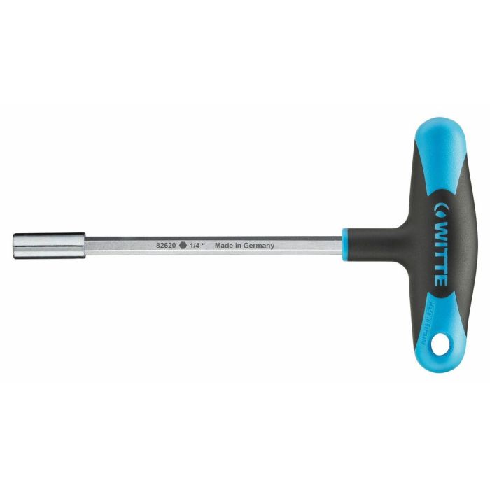 Portapuntas WITTE PRO 1/4" Hexagonal Forma de T Magnético 1