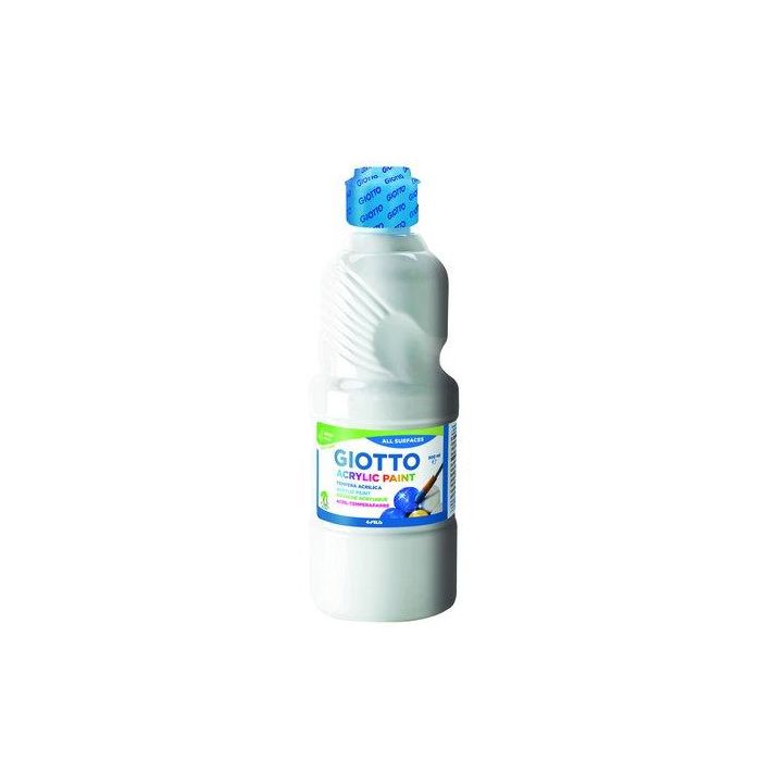 Tempera Acrilica Giotto 500 Ml Blanco
