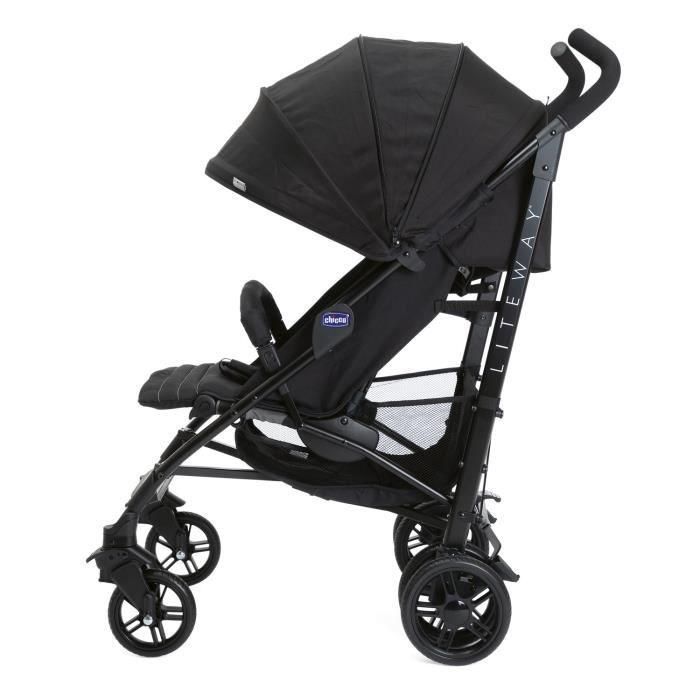 Cochecito CHICCO Liteway 4 Jet Black 1