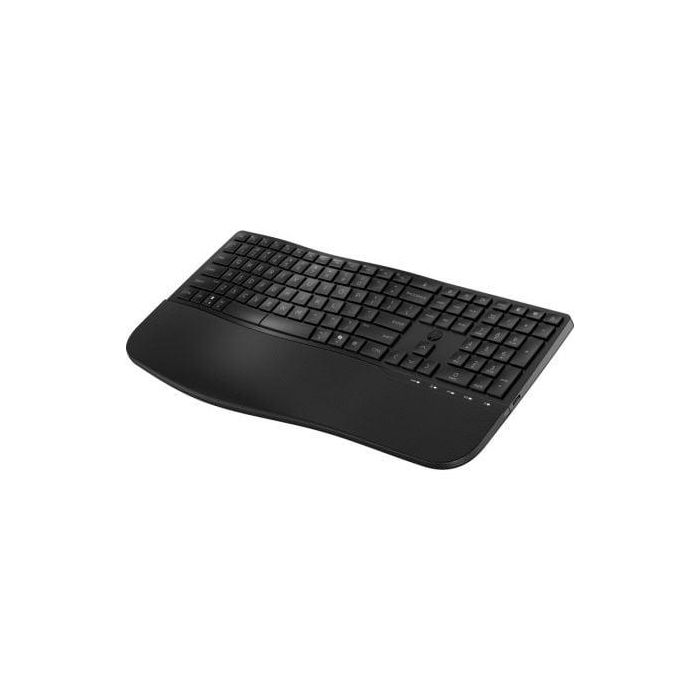 HP 685 Teclado Inalámbrico Dual-Mode Comfort Negro con Ángulos Ajustables y Teclas Programables para Negocio 1 HP 685 Teclado Inalámbrico Dual-Mode Comfort Negro con Ángulos Ajustables y Teclas Programables para Negocio 1
