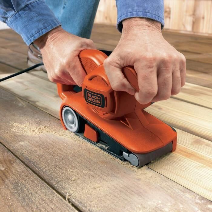 Lijadora de banda Black & Decker KA86-QS 750 W 720 W 4 Lijadora de banda Black & Decker KA86-QS 750 W 720 W 4