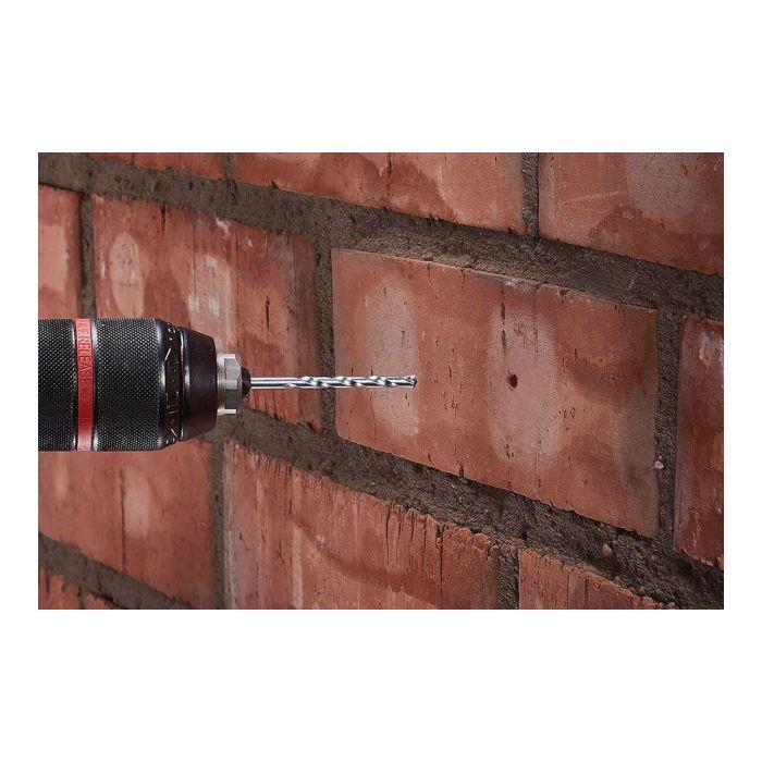 Wolfcraft Juego de 9 Brocas para Piedra Ø3,00 - Ø10,00 mm - 7111000