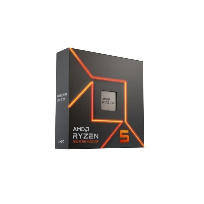 AMD Ryzen 5 7600X Procesador 4.7 GHz 32 MB L3 Caja Zócalo AM5 DDR5-SDRAM AMD Radeon Graphics