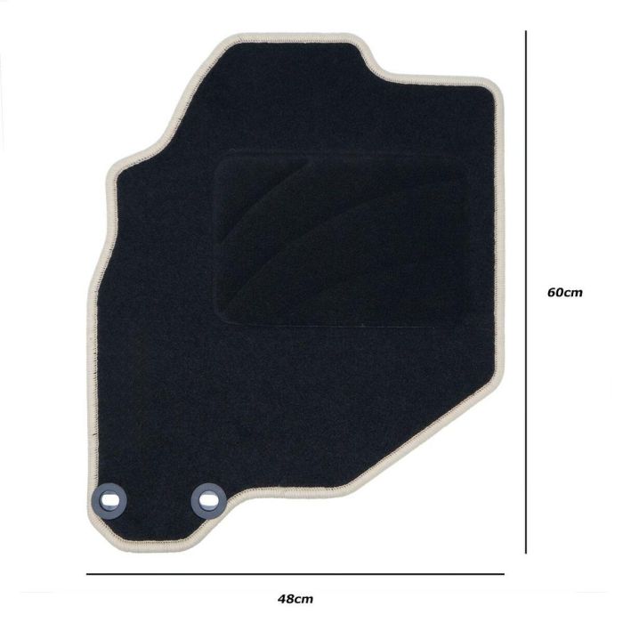 Alfombra A Medida Occ Design Honda Jazz 2001-2008 5 Pz Gris Oscuro OCCHN0022GD 6