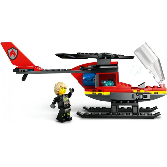 LEGO 60411 City Helicóptero de Rescate de Bomberos, Juego de Construcción, 85 piezas, para niños de 5+ años 3 LEGO 60411 City Helicóptero de Rescate de Bomberos, Juego de Construcción, 85 piezas, para niños de 5+ años 3