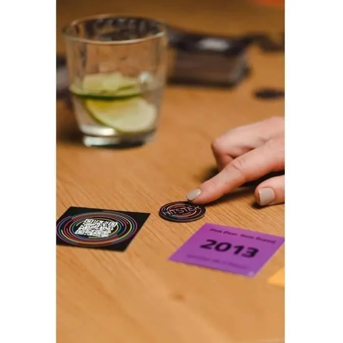 Dujardin HITSTER DUJ8710126199541 Juego de Mesa Canción 100% Francesa Sumérgete en el Universo Musical Francés 4