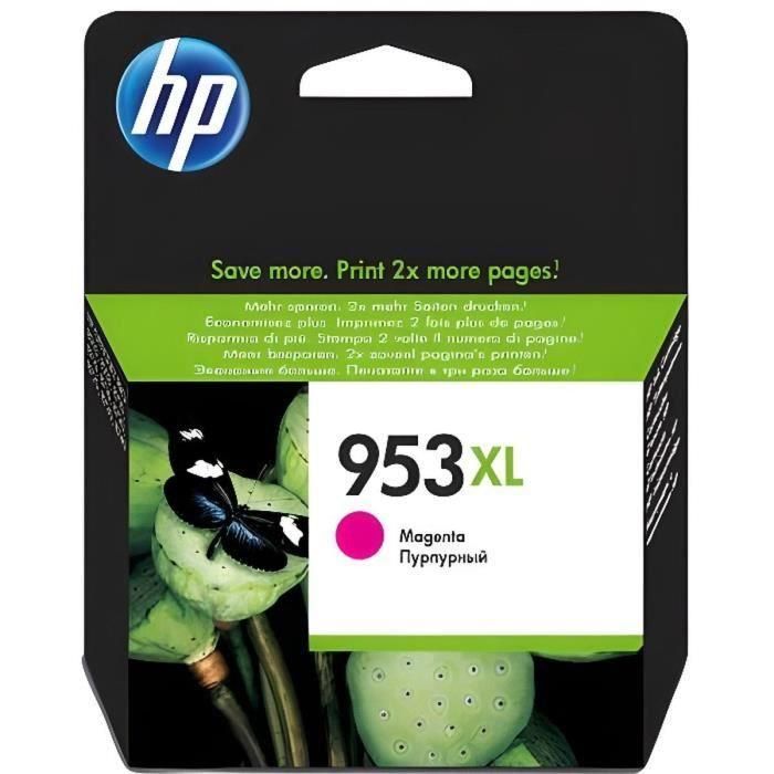 Hp Tinta Magenta Oficejet Pro 8710-8720-8730-8740 - Nº 953XL Hp Tinta Magenta Oficejet Pro 8710-8720-8730-8740 - Nº 953XL