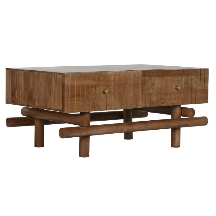DKD Home Decor Mesa Centro Moderno Mango Natural 60 x 45 x 100 cm 1