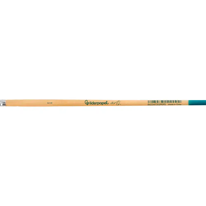 Liderpapel Pincel nº 1 Punta Filbert Lengua de Gato Pelo Sintético para Acrílica y Acuarela Certificado 3