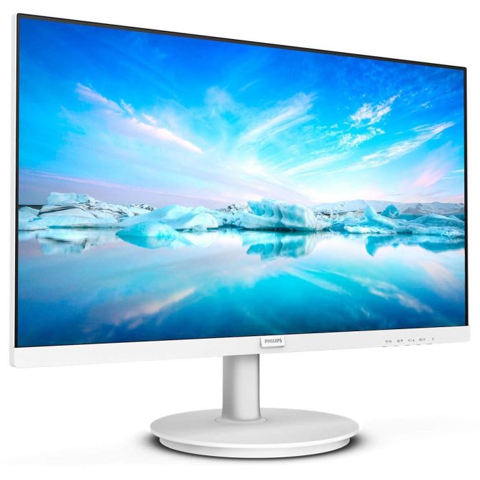 Philips 241V8AW/00 Monitor 23.8" Full HD IPS, Adaptive-Sync, LowBlue, Flicker-Free, HDMI, Sonido Estéreo, Blanco 3
