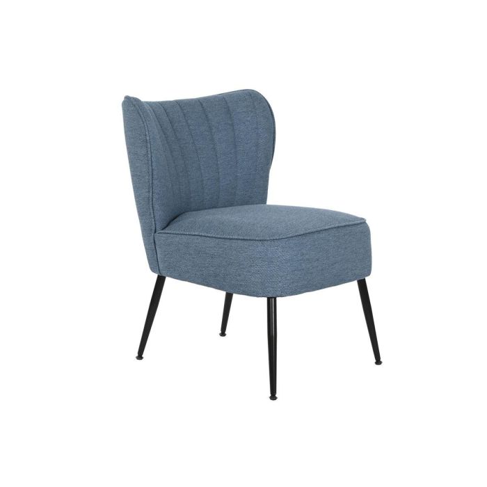 Sillon Scandi DKD Home Decor Azul 64 x 72.5 x 55 cm