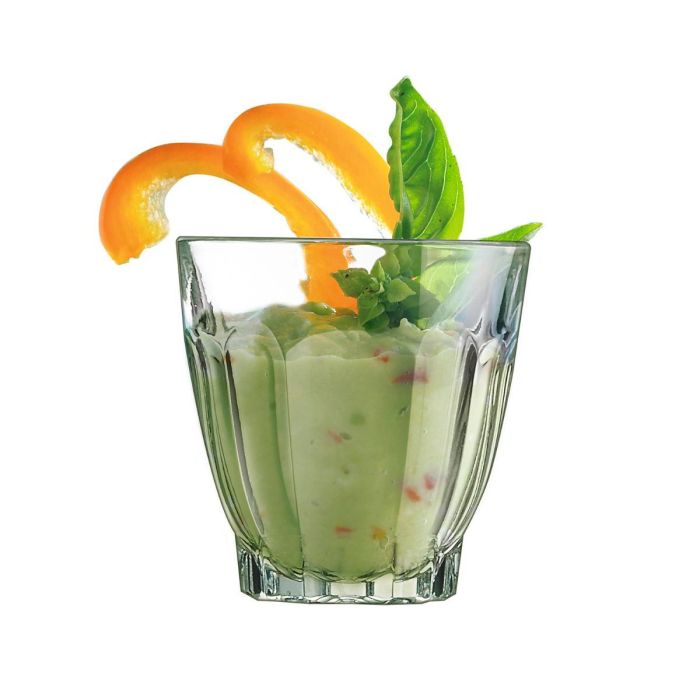 Arcoroc Caja 6 Vasos Bajos Arcadie Vidrio Transparente 9 cL Vidrio Templado Extra Resistente 2