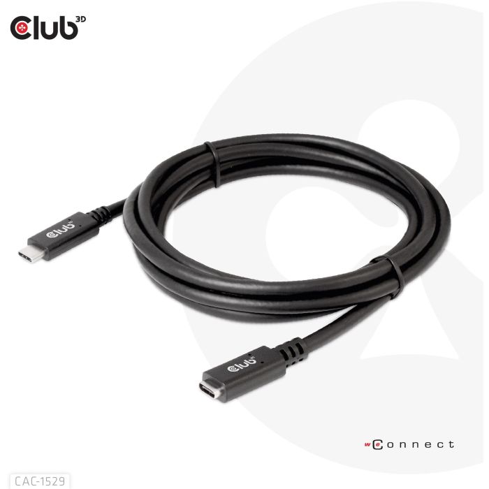 Club3D Cable USB 3.2 Tipo C Extensión 1m 5Gbps Macho/Hembra 6 Club3D Cable USB 3.2 Tipo C Extensión 1m 5Gbps Macho/Hembra 6