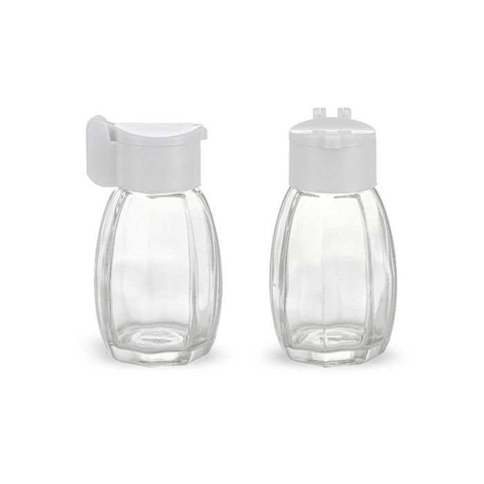 Set de 2 Saleros de Vidrio con Tapa Inatascable 45 ml - My Bar por Inde (24 Cajas) 4