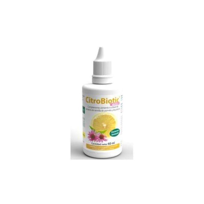 Citrobiotic Aktiv+ Suplemento Bio Semilla de Pomelo & Equinácea para el Sistema Inmunitario con Vitamina C 60ml