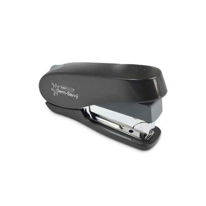 Grapadora Rapesco Antibacteriano Luna (50H) (Grapas 24/6-8Mm) Negro