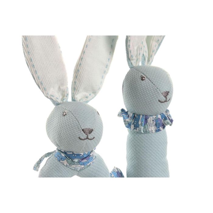 DKD Home Decor Peluche Baby de Poliéster y Algodón Rosa y Azul, 40x14x8 cm, Set de 4, Surtido (2 unidades) 8 DKD Home Decor Peluche Baby de Poliéster y Algodón Rosa y Azul, 40x14x8 cm, Set de 4, Surtido (2 unidades) 8