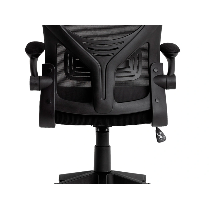 Q-connect Silla Ergonómica Pal Ermo Malla, Base Nylon, Ruedas Premium Color Negro - Máx 1300, Anc 610, Prof 600 7