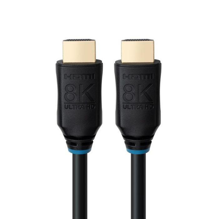 MicroConnect Cable HDMI 2.1 8K 7.5m, Ultra Alta Velocidad 8K@60Hz 48Gbit HDR Dinámico eARC, Retrocompatible 2