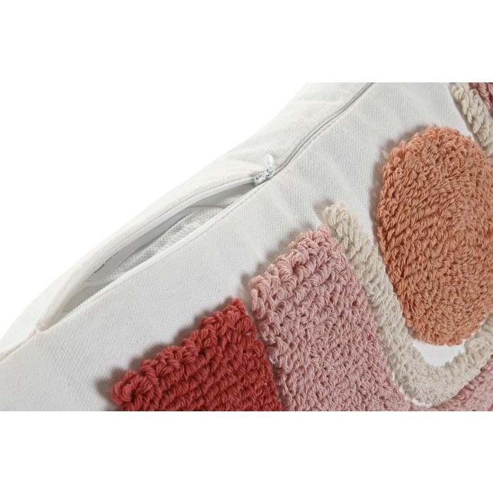 Cojin Urban DKD Home Decor Blanco Rosa 30 x 50 cm (2 Unidades) 1 Cojin Urban DKD Home Decor Blanco Rosa 30 x 50 cm (2 Unidades) 1