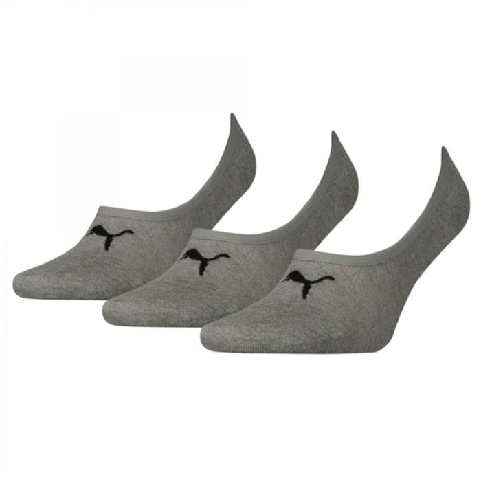 Calcetines Tobilleros Deportivos Puma FOOTIE (3 Pares) Gris 0 Calcetines Tobilleros Deportivos Puma FOOTIE (3 Pares) Gris 0