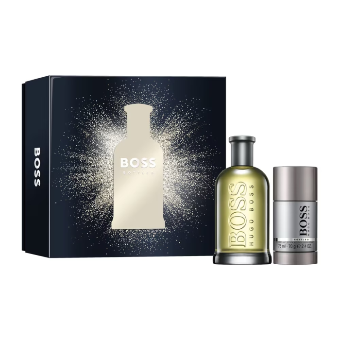 Set Hugo Boss Bottled M Edt 200 mL + Dst 75 mL