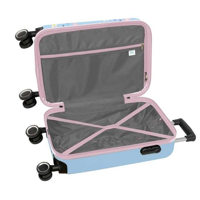 Trolley de Cabina Stitch HAPPY Celeste 20'' 20 L 34,5 x 55 x 20 cm 2 Trolley de Cabina Stitch HAPPY Celeste 20'' 20 L 34,5 x 55 x 20 cm 2