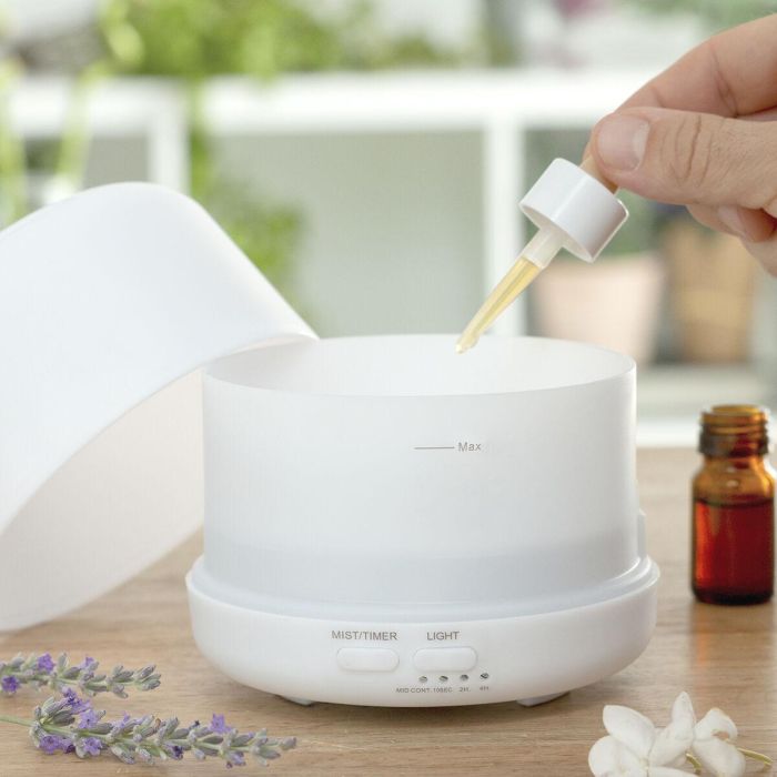 Humidificador Difusor de Aromas con LED Multicolor Steloured InnovaGoods 3 Humidificador Difusor de Aromas con LED Multicolor Steloured InnovaGoods 3