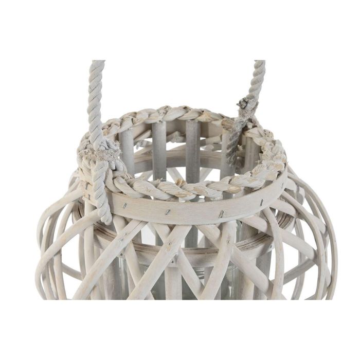 Portavela Shabby DKD Home Decor Blanco 23 x 18 x 23 cm 2 Portavela Shabby DKD Home Decor Blanco 23 x 18 x 23 cm 2