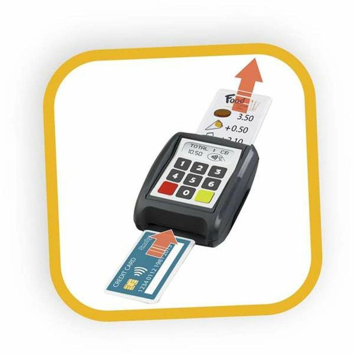 Smoby Food Corner Restaurant Juguete de Imitación para Niños Cocina con Lector CB y 29 Accesorios 4