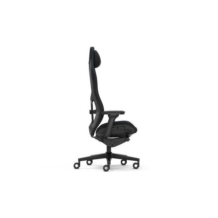 Fractal Design FD-CH-RE1A-01 Silla para Videojuegos de PC, Asiento Acolchado, Negro, Peso Máximo Usuario 125 kg 2