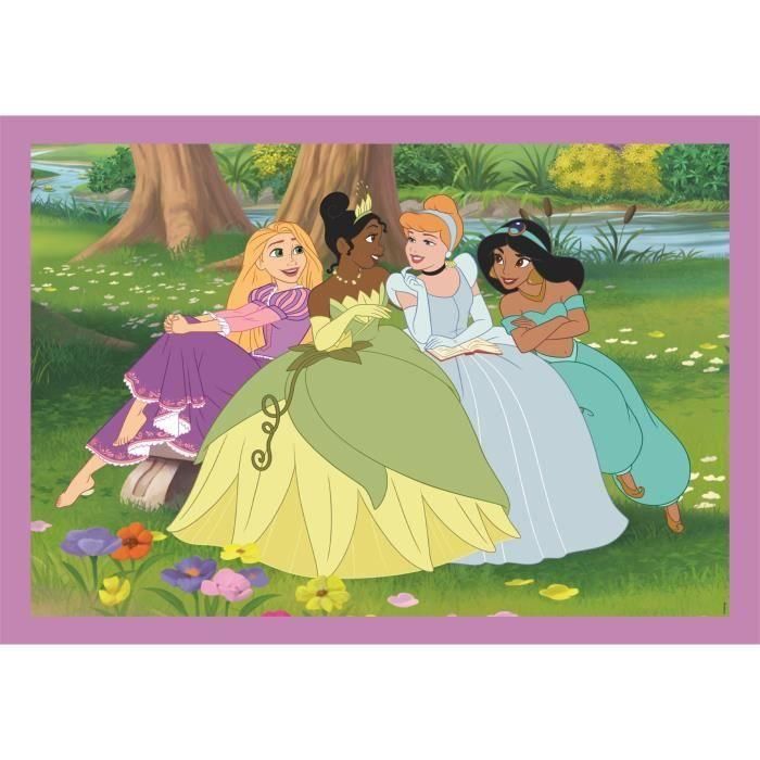 CLEMENTONI - Rompecabezas 4 en 1 - Princesas Disney 1 CLEMENTONI - Rompecabezas 4 en 1 - Princesas Disney 1