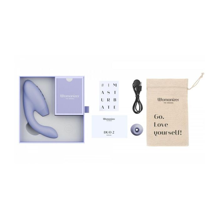 Succionador de Clítoris Womanizer Duo 2 Lila 6 Succionador de Clítoris Womanizer Duo 2 Lila 6