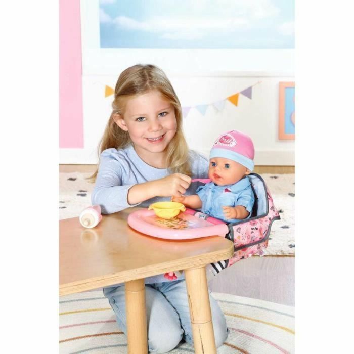 Baby Born Asiento de Mesa Fijo, Accesorio para Muñecas de hasta 43 cm - Juego Infantil Multicolor a partir de 3 Años 1