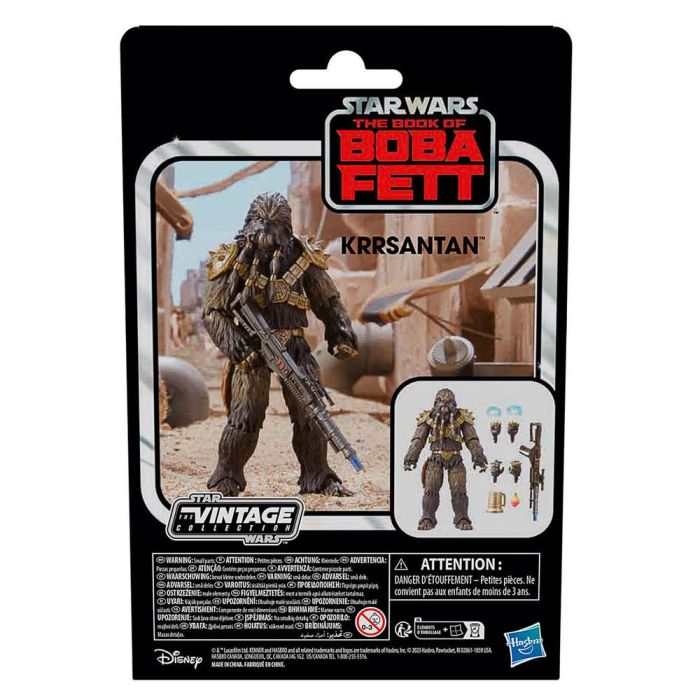 Hasbro Star Wars The Vintage Figura de Acción Krrsantan 9,5 cm Coleccionable 5 Hasbro Star Wars The Vintage Figura de Acción Krrsantan 9,5 cm Coleccionable 5