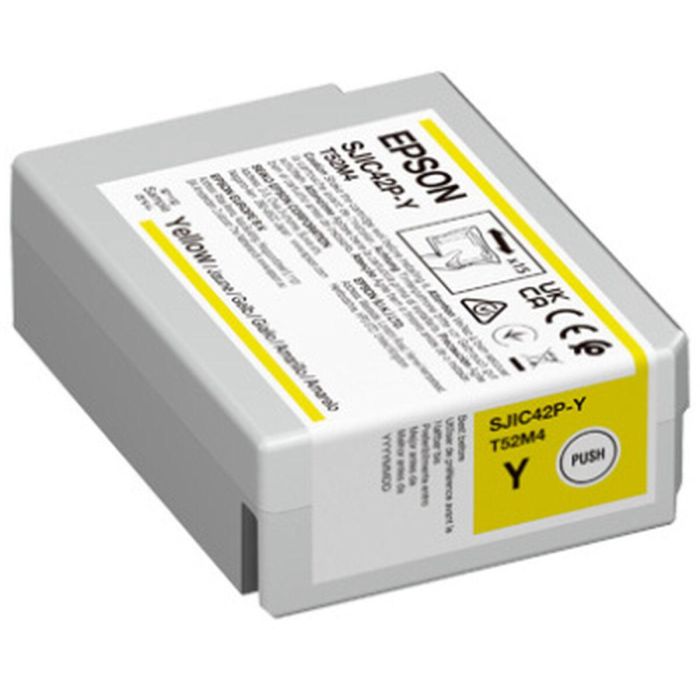 Cartucho de Tinta Original Epson SJIC42P-Y Amarillo Cartucho de Tinta Original Epson SJIC42P-Y Amarillo
